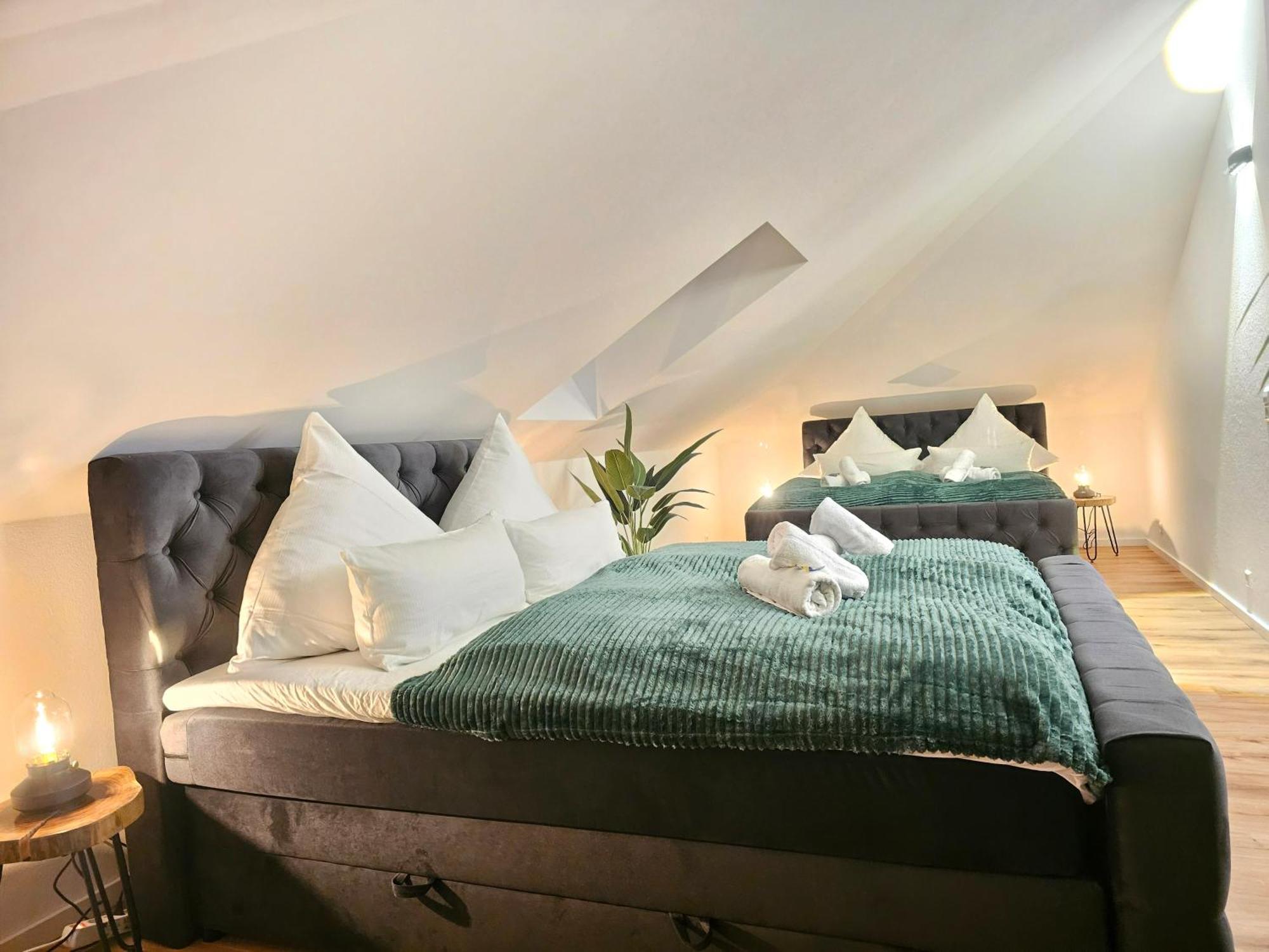 Appartamento Design-Penthouse I 90Qm I Europapark 20 Min I Boxspring I Nespresso I Parking Lahr  Esterno foto