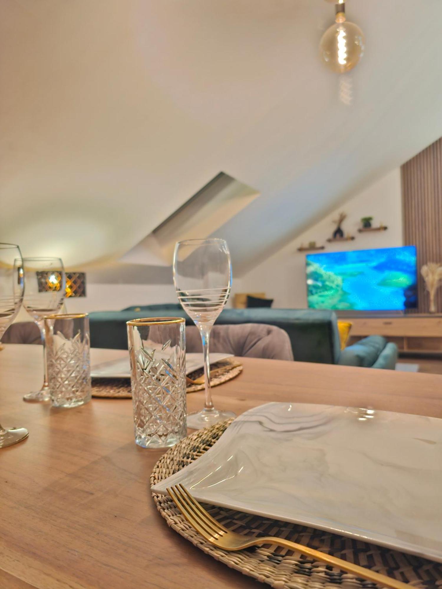 Appartamento Design-Penthouse I 90Qm I Europapark 20 Min I Boxspring I Nespresso I Parking Lahr  Esterno foto
