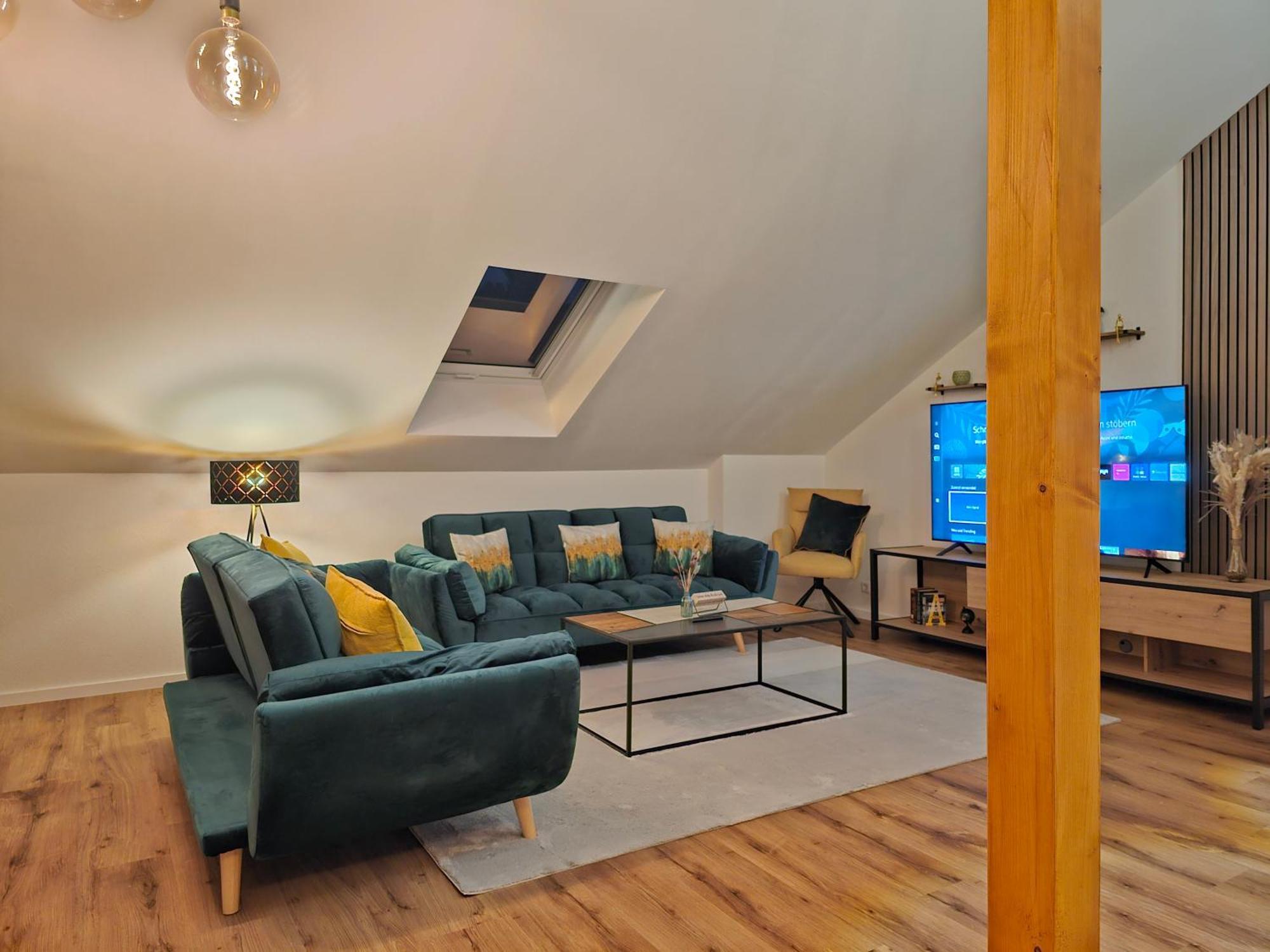 Appartamento Design-Penthouse I 90Qm I Europapark 20 Min I Boxspring I Nespresso I Parking Lahr  Esterno foto